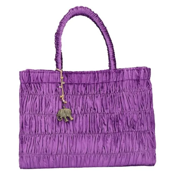 Anokhi 5125 Book Tote large purple 40x30x5 cm