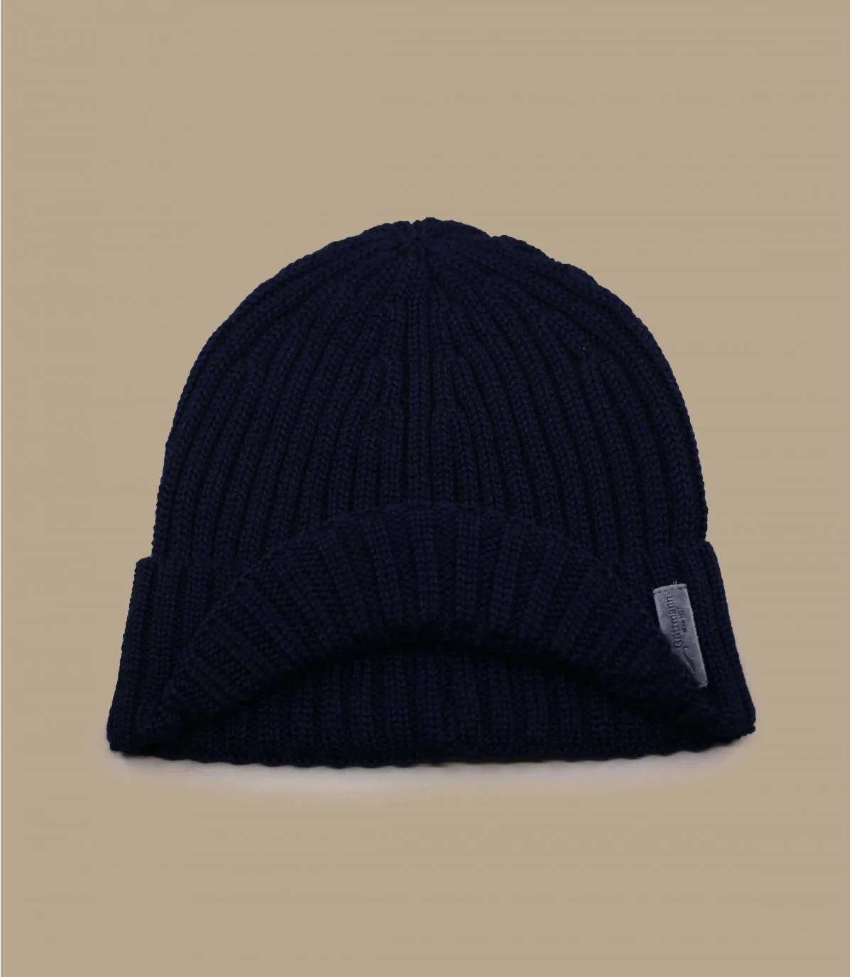 blauw vizier muts                                               Visor Beanie navy