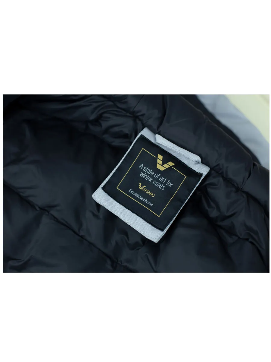 Dames winterjas parka 4 pocket Marry grijs Versano