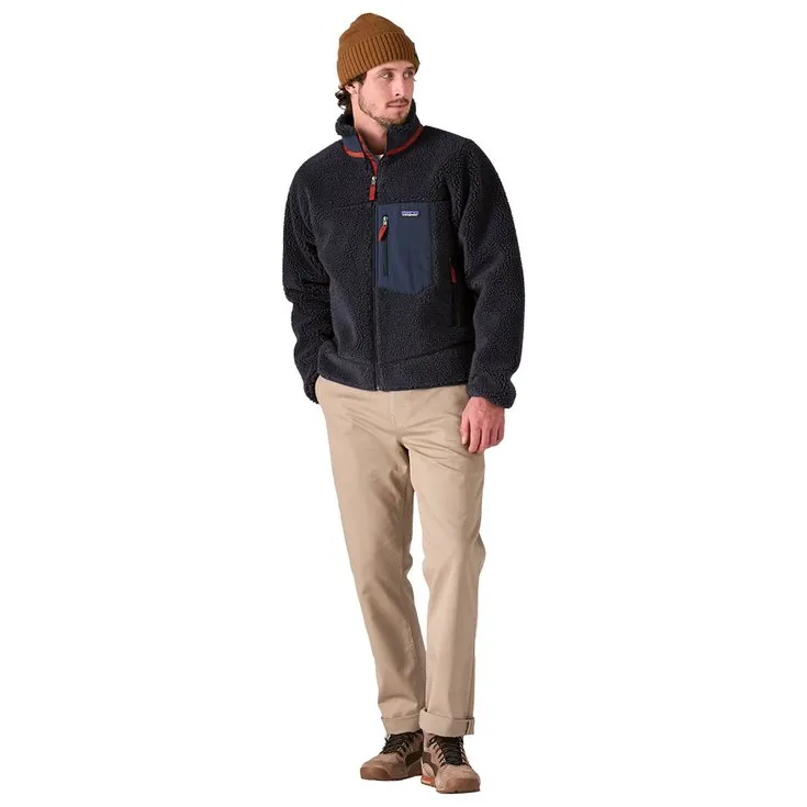 FLEECE PATAGONIA MEN'S CLASSIC RETROX FLEECE JACKET SMOLDER BLUE
