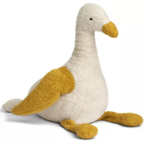 liewood knuffelgans bernhard - lemon flake sandy - 65 cm