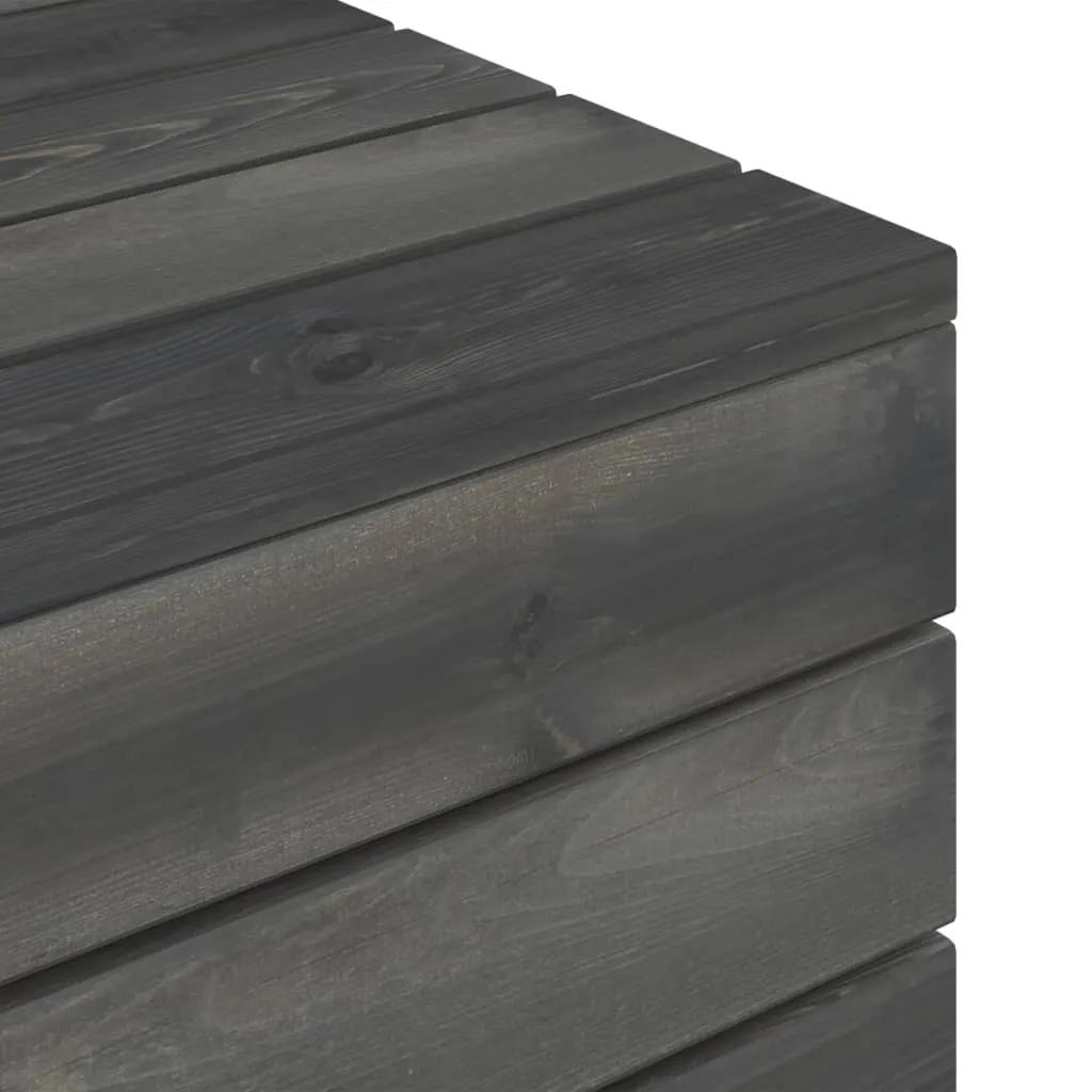 MEDINA 6DELIGE LOUNGESET MET KUSSENS PALLET MASSIEF GRENENHOUT