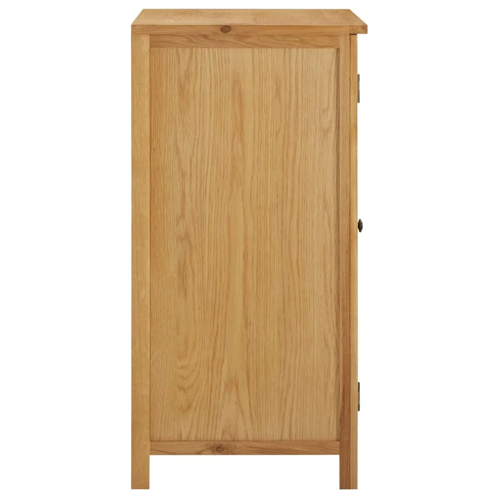Medina Kledingkast 76x52x105 cm massief eikenhout
