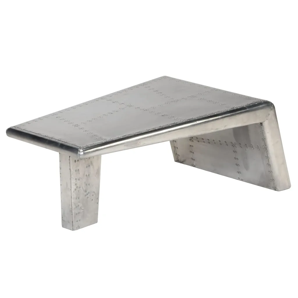 Medina Salontafel Aviator vintage luchtvaartstijl aluminium
