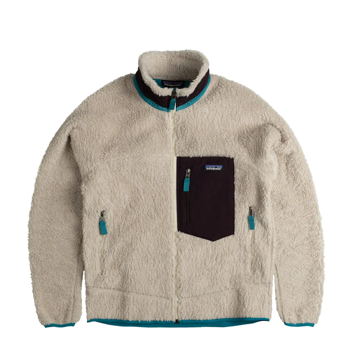PATAGONIA CLASSIC RETROX JACKET NATURAL / OBSIDIAN PLUM