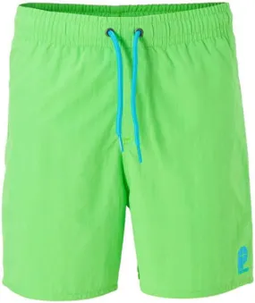 Protest zwemshort CULTURE JR neon groen Jongens Polyamide Effen 104