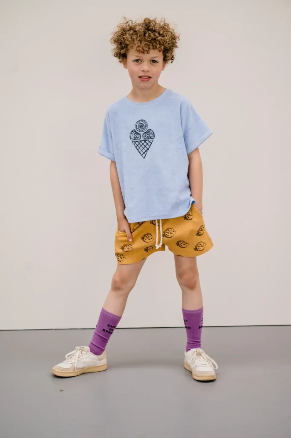 TSHIRT TERRY | ICE CREAM | BLUE MOOD | SPROET & SPROUT