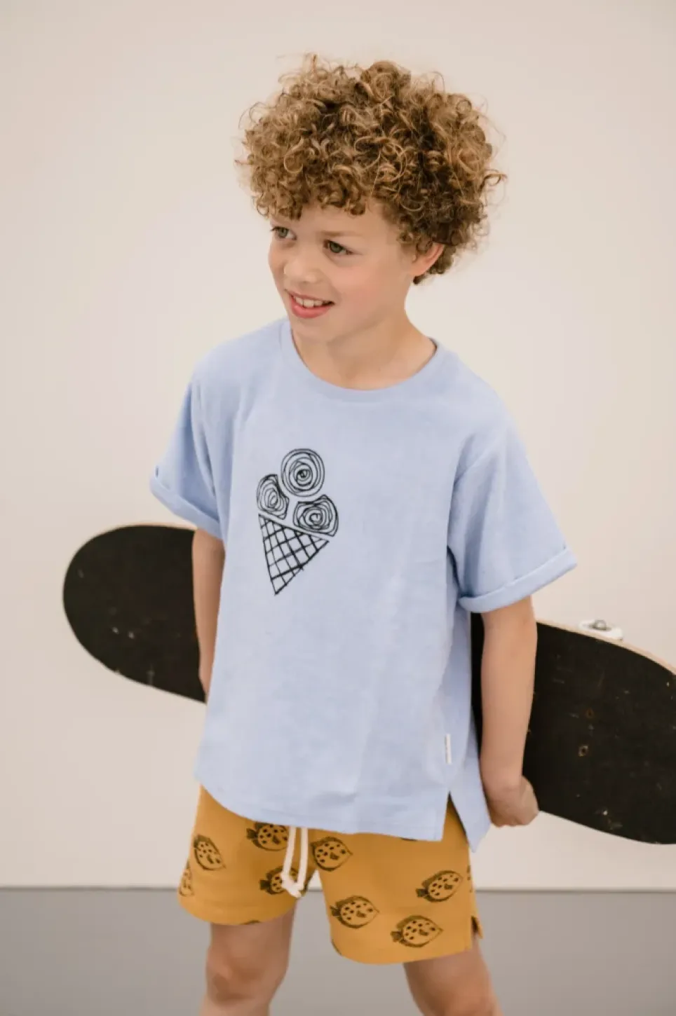 TSHIRT TERRY | ICE CREAM | BLUE MOOD | SPROET & SPROUT