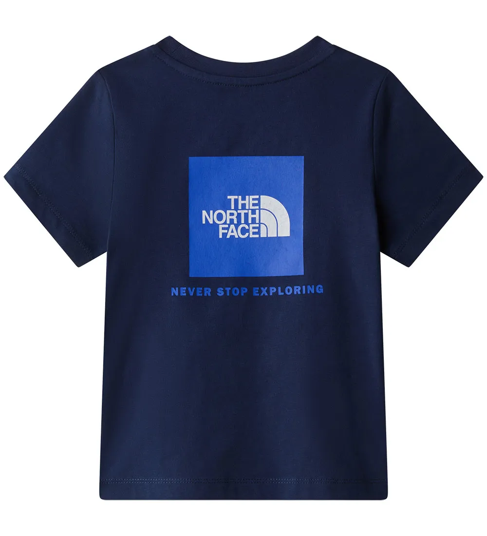 THE NORTH FACE TSHIRT  BOX  TOP NAVY