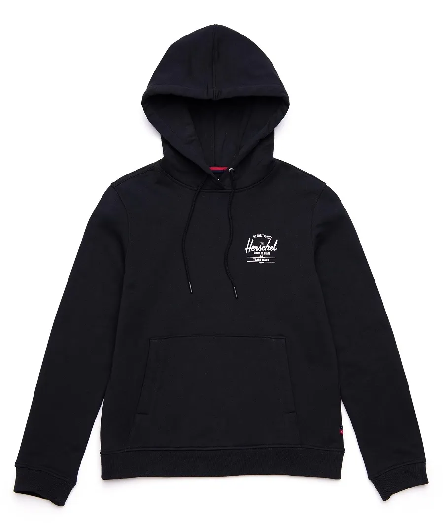 Trui Herschel Supply Co. Women Pullover Hoodie Classic Logo Black White
