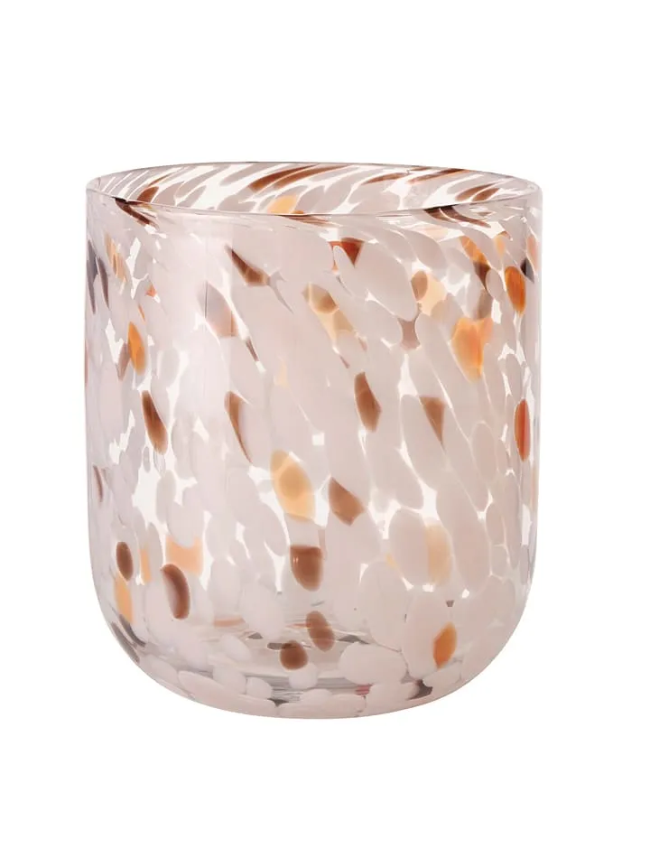 WINDLICHT "UMEA" BEIGE  (H)17 CM